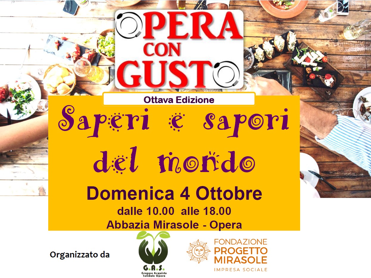 Opera con Gusto – Abbazia di Mirasole 4 Ottobre